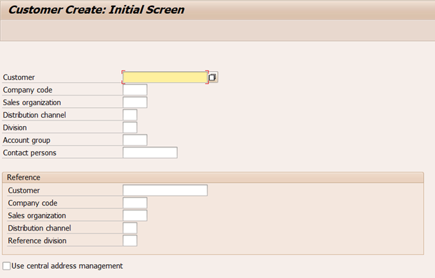 lsmw for customer master