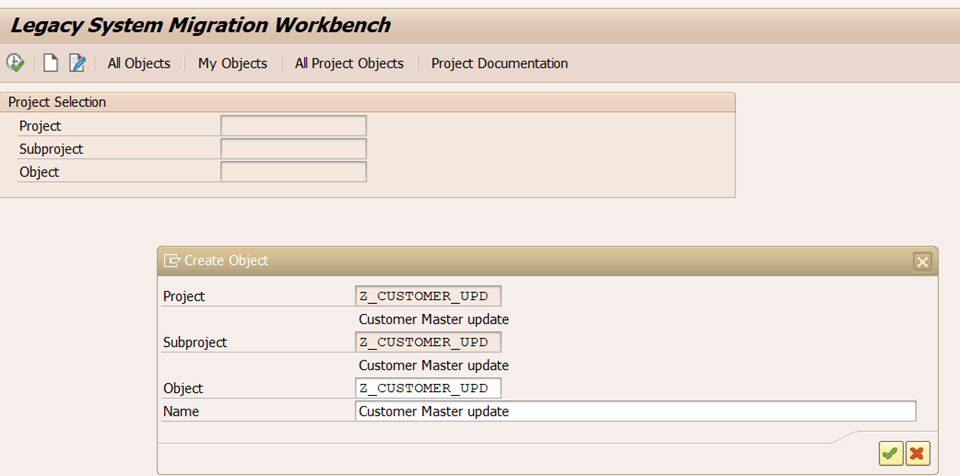 Workbench di migrazione del sistema legacy