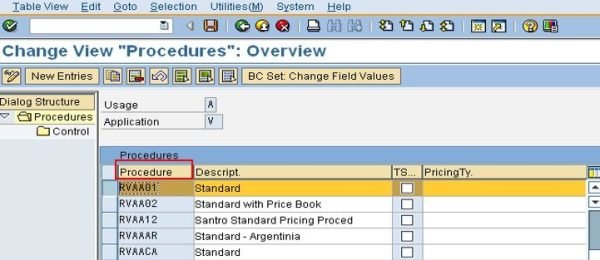 pricing procedure assignment tcode in sap sd