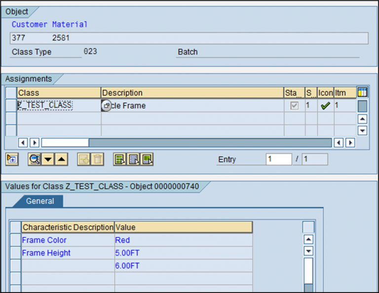 assignment of a batch is required sap qm